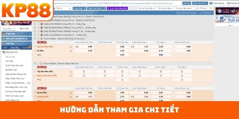 Hướng dẫn tham gia chi tiết