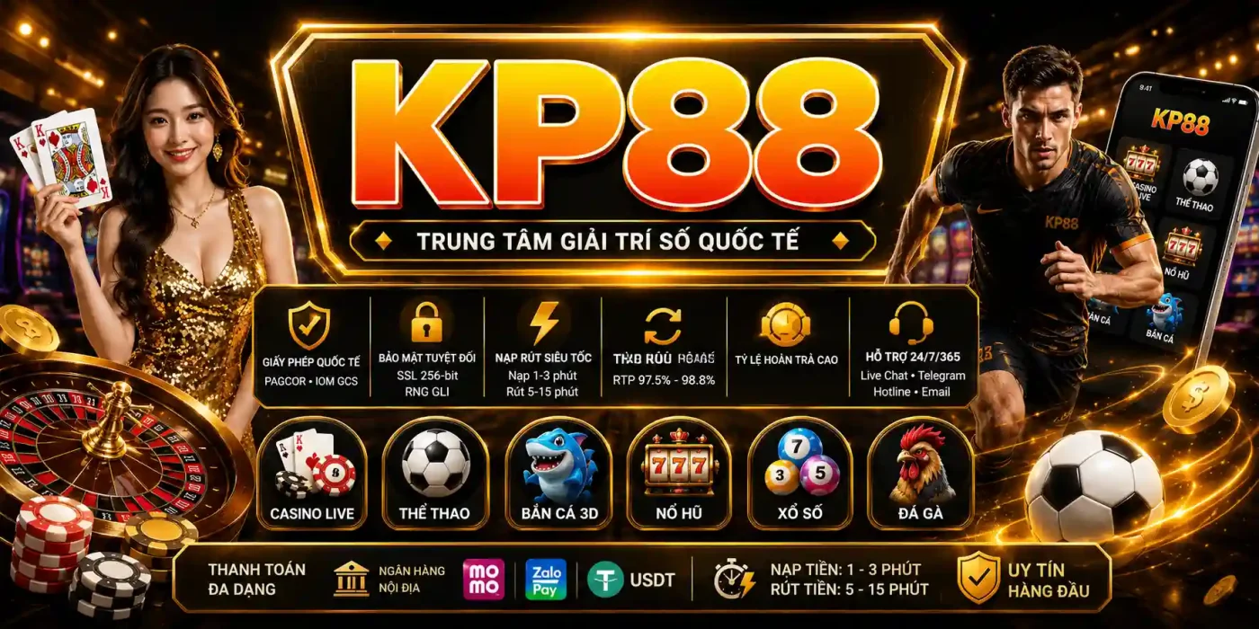 KP88 11 Thông tin tổng quan về nhà cái KP88